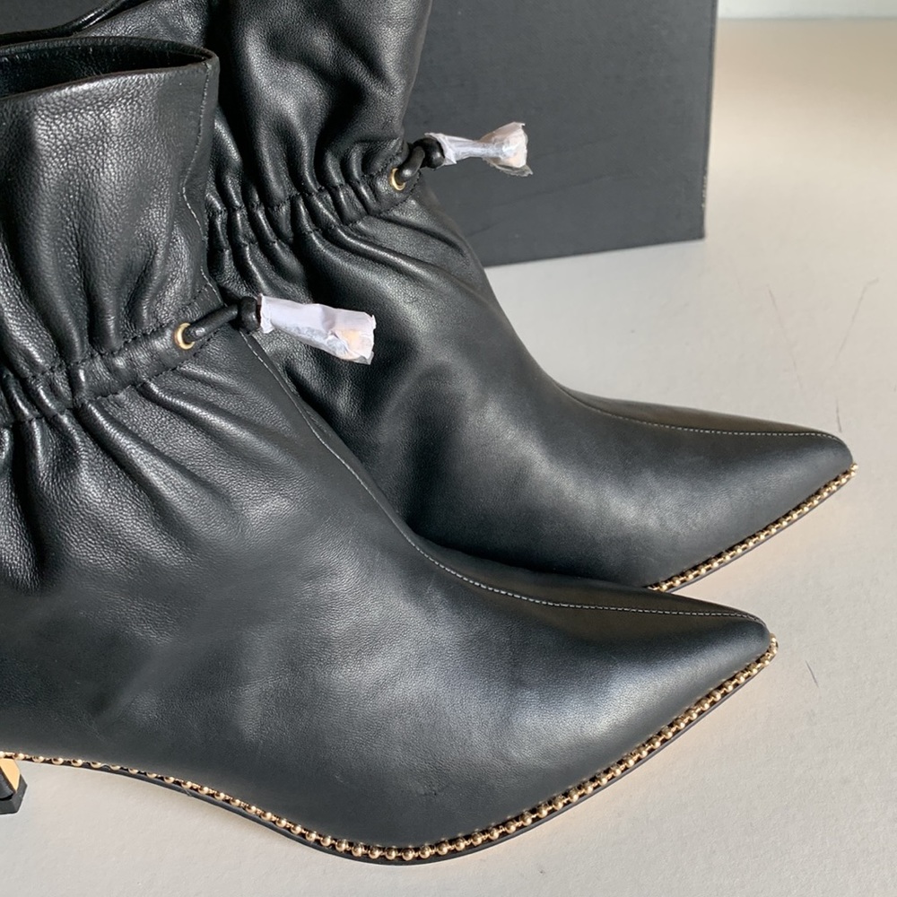 COACH Wynie Leather Ankle Boots - Picture 8 of 13